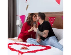 Hartjes Hangdecoratie 85cm 3st -Feestspullen Winkel hartjes hangdecoratie 85cm 3st 8