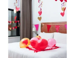 Hartjes Slinger 2m -Feestspullen Winkel hartjes slinger 2m 3