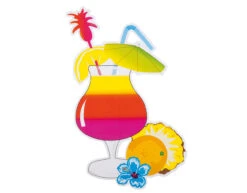 Hawaii Decoratie 35cm 4st -Feestspullen Winkel hawaii decoratie 35cm 4st 2