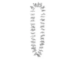 Hawaii Kransen Set Zilver 20st