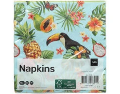 Hawaii Servetten Toekan 33cm 20st 10 Hawaii Servetten Toekan 33cm 20st -Feestspullen Winkel hawaii servetten toekan 33cm 20st 4