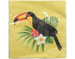 Hawaii Servetten Toekan 33cm 20st 11 Hawaii Servetten Toekan 33cm 20st -Feestspullen Winkel hawaii servetten toekan 33cm 20st 5