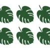 Hawaii Tafeldecoratie Palmblad 14,5cm 6st