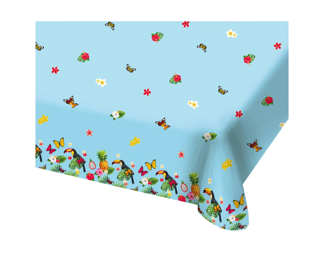 Hawaii Tafelkleed Toekan 1,8m 1 Hawaii Tafelkleed Toekan 1,8m