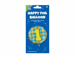 Helium Ballon 1 Jaar Gekleurd Leeg 46cm -Feestspullen Winkel helium ballon 1 jaar gekleurd leeg 46cm 2