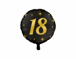 Helium Ballon 18 Jaar Leeg 30cm