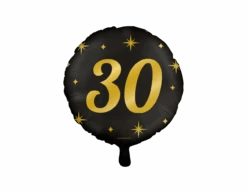 Helium Ballon 30 Jaar Leeg 30cm