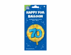 Helium Ballon 70 Jaar Gekleurd Leeg 46cm -Feestspullen Winkel helium ballon 70 jaar gekleurd leeg 46cm 2