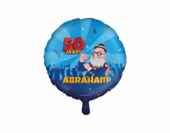 Helium Ballon Abraham Cartoon Leeg 30cm