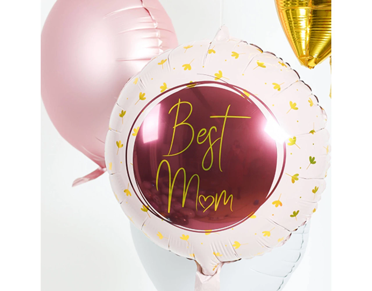 Helium Ballon Best Mum Roze Leeg 45cm 2 Helium Ballon Best Mum Roze Leeg 45cm - Afbeelding 2