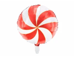 Helium Ballon Candy Rood Leeg 35cm