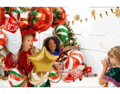 Helium Ballon Candy Rood Leeg 35cm -Feestspullen Winkel helium ballon candy rood leeg 35cm 3