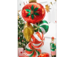 Helium Ballon Candy Rood Leeg 35cm -Feestspullen Winkel helium ballon candy rood leeg 35cm 4