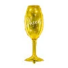 Helium Ballon Champagne Glas Leeg 80cm
