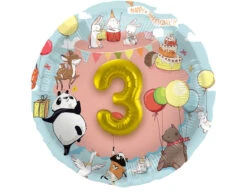 Helium Ballon Dieren Cijfers 3D 56cm