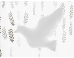 Helium Ballon Duif Leeg 77cm -Feestspullen Winkel helium ballon duif leeg 77cm 3