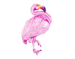 Helium Ballon Flamingo Leeg 95cm