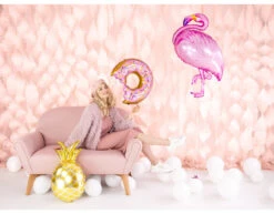 Helium Ballon Flamingo Leeg 95cm -Feestspullen Winkel helium ballon flamingo leeg 95cm 4