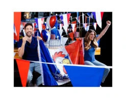 Helium Ballon Frankrijk Hart 45cm -Feestspullen Winkel helium ballon frankrijk hart 45cm 2