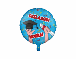 Helium Ballon Geslaagd Leeg 30cm