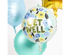 Helium Ballon Get Well Bloemen Leeg 45cm 8 Helium Ballon Get Well Bloemen Leeg 45cm -Feestspullen Winkel helium ballon get well bloemen leeg 45cm 2