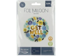 Helium Ballon Get Well Bloemen Leeg 45cm 10 Helium Ballon Get Well Bloemen Leeg 45cm -Feestspullen Winkel helium ballon get well bloemen leeg 45cm 4