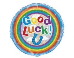 Helium Ballon Good Luck 45cm Leeg