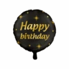Helium Ballon Happy Birthday Leeg 30cm