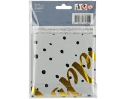 Helium Ballon Happy Birthday Stippen Leeg 45cm -Feestspullen Winkel helium ballon happy birthday stippen leeg 45cm 4