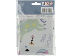Helium Ballon Happy Birthday Unicorn Leeg 45cm -Feestspullen Winkel helium ballon happy birthday unicorn leeg 45cm 4