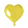 Helium Ballon Hart Geel 46cm Leeg