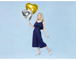 Helium Ballon Hart Goud Leeg 61cm -Feestspullen Winkel helium ballon hart goud leeg 61cm 3