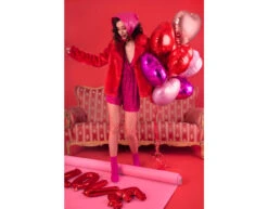 Helium Ballon Hart Lichtroze Leeg 45cm -Feestspullen Winkel helium ballon hart lichtroze leeg 45cm 4