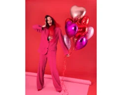 Helium Ballon Hart Rood Leeg 45cm -Feestspullen Winkel helium ballon hart rood leeg 45cm 6