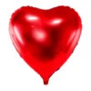 Helium Ballon Hart Rood Leeg 73cm