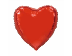 Helium Ballon Hart Rood XL Leeg 92cm