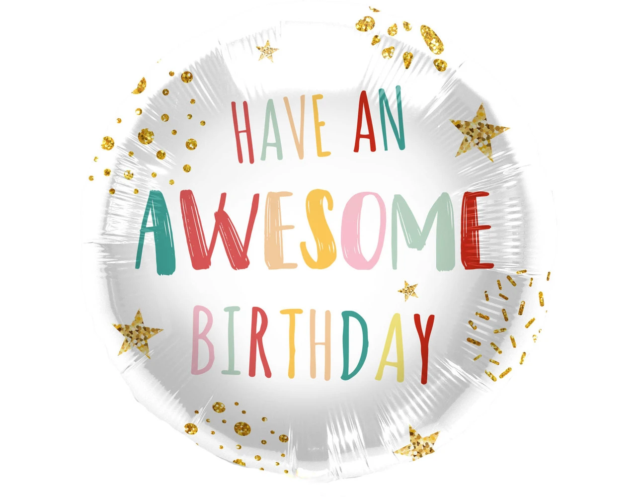 Helium Ballon Have An Awesome Birthday Leeg 45cm 1 Helium Ballon Have An Awesome Birthday Leeg 45cm