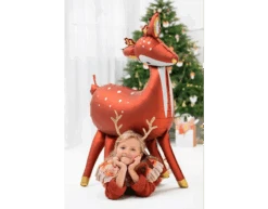 Helium Ballon Hert Leeg 1,05m -Feestspullen Winkel helium ballon hert leeg 105m 3