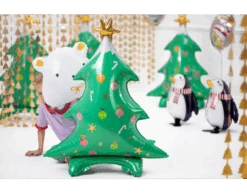 Helium Ballon Ijsbeer Leeg 51cm -Feestspullen Winkel helium ballon ijsbeer leeg 51cm 5