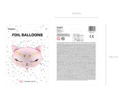 Helium Ballon Kat Leeg 48cm -Feestspullen Winkel helium ballon kat leeg 48cm 2