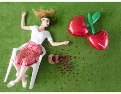 Helium Ballon Kersen Leeg 88cm -Feestspullen Winkel helium ballon kersen leeg 88cm 2