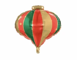 Helium Ballon Kerstbal Leeg 51cm