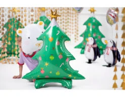 Helium Ballon Kerstboom Leeg 94cm -Feestspullen Winkel helium ballon kerstboom leeg 94cm 2