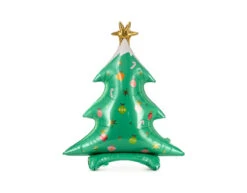 Helium Ballon Kerstboom Leeg 94cm