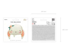 Helium Ballon Konijn Leeg 65cm -Feestspullen Winkel helium ballon konijn leeg 65cm 6