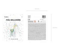 Helium Ballon Lama Leeg 61cm -Feestspullen Winkel helium ballon lama leeg 61cm 3