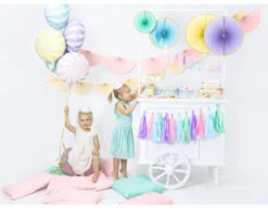 Helium Ballon Lichtblauw Swirl 45cm Leeg -Feestspullen Winkel helium ballon lichtblauw swirl 45cm leeg 3