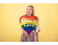 Helium Ballon Love Is Love Leeg 35cm -Feestspullen Winkel helium ballon love is love leeg 35cm 2