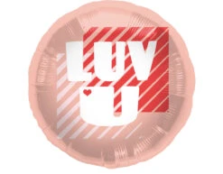 Helium Ballon Luv U Leeg 45cm