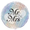 Helium Ballon Mr. & Mrs. 45cm Leeg